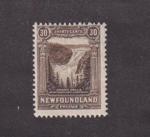 NEWFOUNDLAND # 182 VF-MNH 30cts THE GRAND FALLS LOTS OF WATER FLOWING