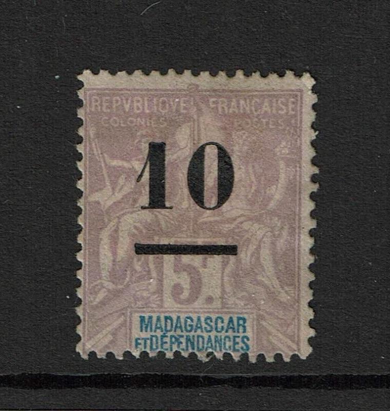 Madagascar SC# 49 Mint Hinged / Multi Hinge Rem / Most Original Gum - S3482