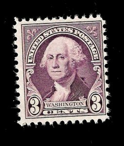  US 1932 Sc# 720 3 ¢  WASHINGTON  Mint NH  - Crisp Color - Centered