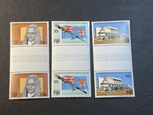 FIJI # 450-452 -MINT/NEVER HINGED----COMPLETE SET OF GUTTER PAIRS ------1981