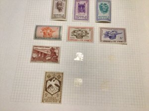 French Colonies  mounted mint or used stamps A9706