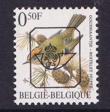 Belgium  #1216  MNH  1991  birds  50c  pre cancelled