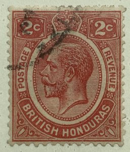 AlexStamps BRITISH HONDURAS #94 VF Used 