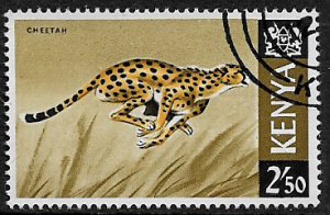 Kenya #32 Used Stamp - Cheetah (c)