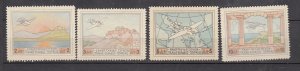 J26099  jlstamps 1926 greece set mh #c1-4 airplanes airmails , 2 scans