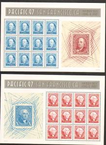 US #3139-40 Mint Sheet Pacific 97 