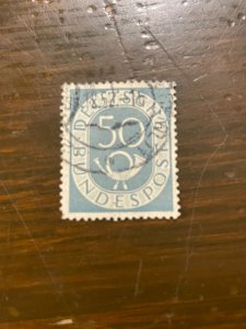 Germany SC 681 Used 50pf Numeral & Post Horn (3) - VF/XF