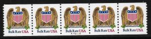 UNITED STATES SC# 2602 PL# STRIP/5  VF/MNH 1991