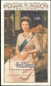 Cook Islands #907-909, Complete Set(3), 1988, Royalty, Never Hinged