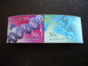 Stamps - Australia - Scott# 2172a - Mint Never Hinged Set of 2 Stamps