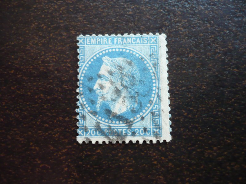 Stamps - France - Scott# 33 - Used Single Stamp