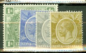 Kenya Uganda Tanganyika 18-29 mint CV $50.65