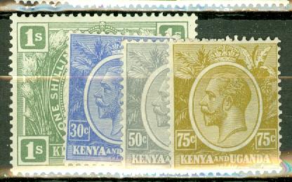 Kenya Uganda Tanganyika 18-29 mint CV $50.65