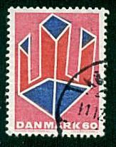 Denmark -  #463 Abstract Design - Used