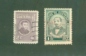 GUATEMALA 314-15 USED BIN$ 0.75