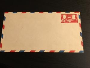 US SC# UC17 Air Mail Envelope MHN