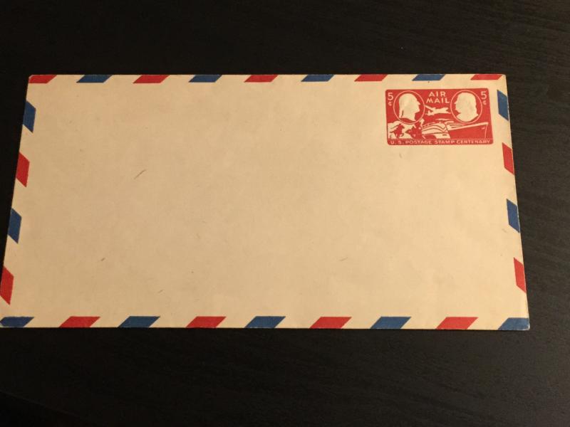 US SC# UC17 Air Mail Envelope MHN