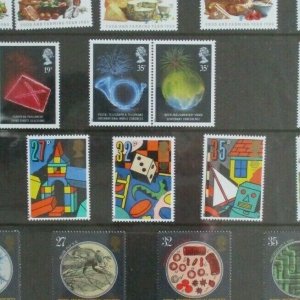 1989 Collectors Year Pack of British Mint Stamps MNH