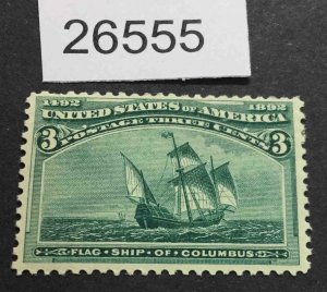 US STAMPS #232  MINT OG H  LOT #26555