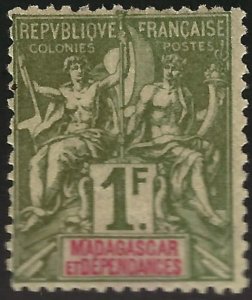 Malagasy/Madagascar Scott #46 Fine Mint...Fill a bargain spot!