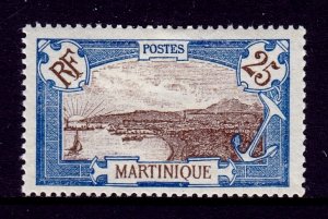 Martinique - Scott #74 - MH - Minor gum loss, gum bump - SCV $2.25