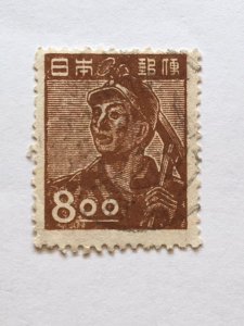 Japan – 1949 – Single “Person” Stamp – SC# 430 - Used