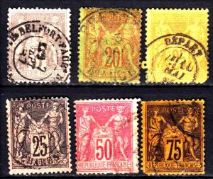 France 97-102 used set