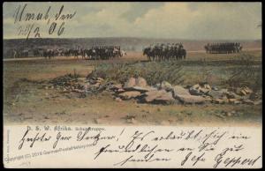 Germany 1906 SW Africa Bethanien Herero Uprising Feldpost DSWA Cover 85561