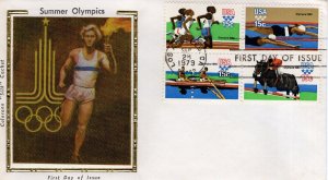 Olympic Games - Moscow 1980, USSR,    1979  FDC16319