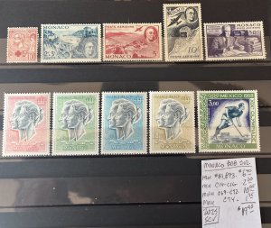 Monaco BOB Selection #B1//C74- SCV=$19.90