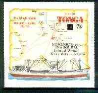 TONGA - 1972 - Inaug. Internal Airmail - Imperf Single Stamp - Mint Never Hinged