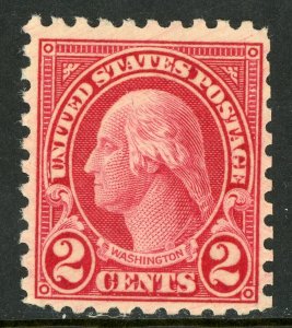 USA 1924 Fourth Bureau 2¢ Washington Perf 10 Scott 583 Mint G227