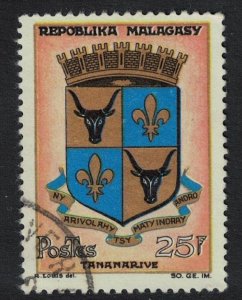 Malagasy Rep. Tananarive Town Arms 25f 1963 Canc SC#352 SG#76 MI#515