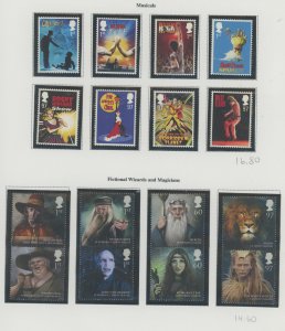 Great Britain #2867-2882 Mint (NH) Single (Complete Set)