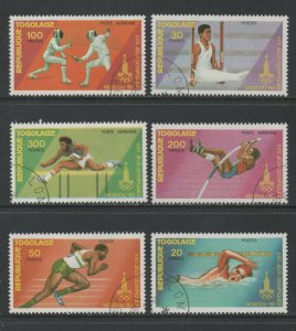 Thematic Stamps Sports - TOGO 1980 OLYMPICS 1423/8 6v used