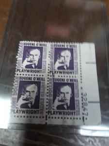 Usa Used $1 Plate block