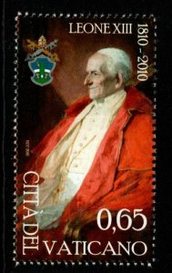 VATICAN CITY SG1595 2010 VINCENZO GIOACCHINO PECCI(POPE LEO XIII) MNH