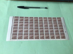 Mexico mint never hinged  stamps part sheet folded  51146