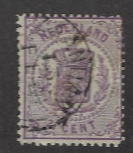 Netherlands  SC#22 Used F-VF SCV$70.00...Value!