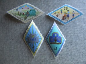 Barbados, Scott# 479-482, MNH