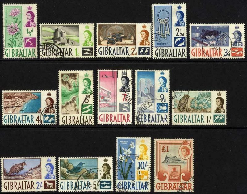 Gibraltar SG160/73 Set of 14 Fine Used Cat 60 pounds