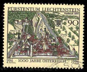 Liechtenstein # 1087 ~ Used, HMR ~ cv 1.50