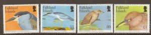 FALKLAND ISLANDS SG1034/7 2006 BLACK-CROWNED NIGHT HERON MNH