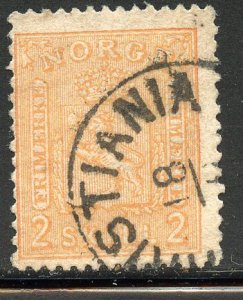 Norway # 12, Used.