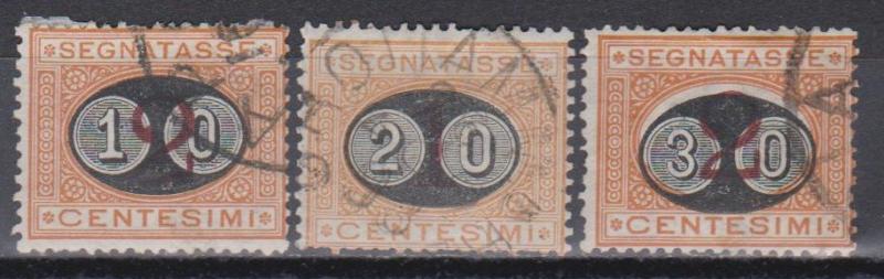 Italy #J25-7 Fine Used CV $79.00 (B7841)