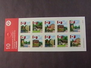 CANADA #  2352-2355(2355a)--MINT NEVER/HINGED--COMPLETE BOOKLET PANE OF 10--2010