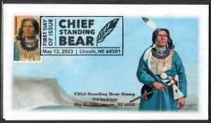 5798 - FDC  - 63c Chief Standing Bear - Wally Jr - BWP #2