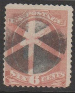 U.S. Scott #208 Lincoln Stamp - Used Single - IND