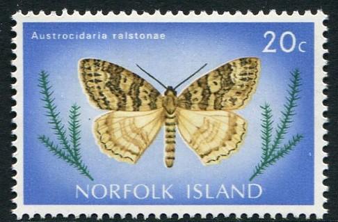 NORFOLK ISLAND 1977 - 20c MNH