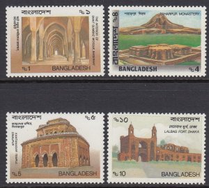 Bangladesh 308-11 Historical Sites mnh